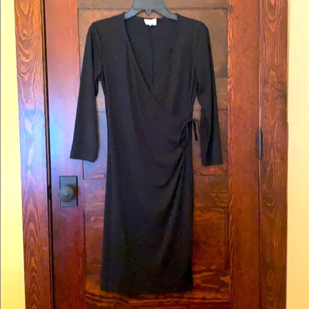 Black Wrap Dress